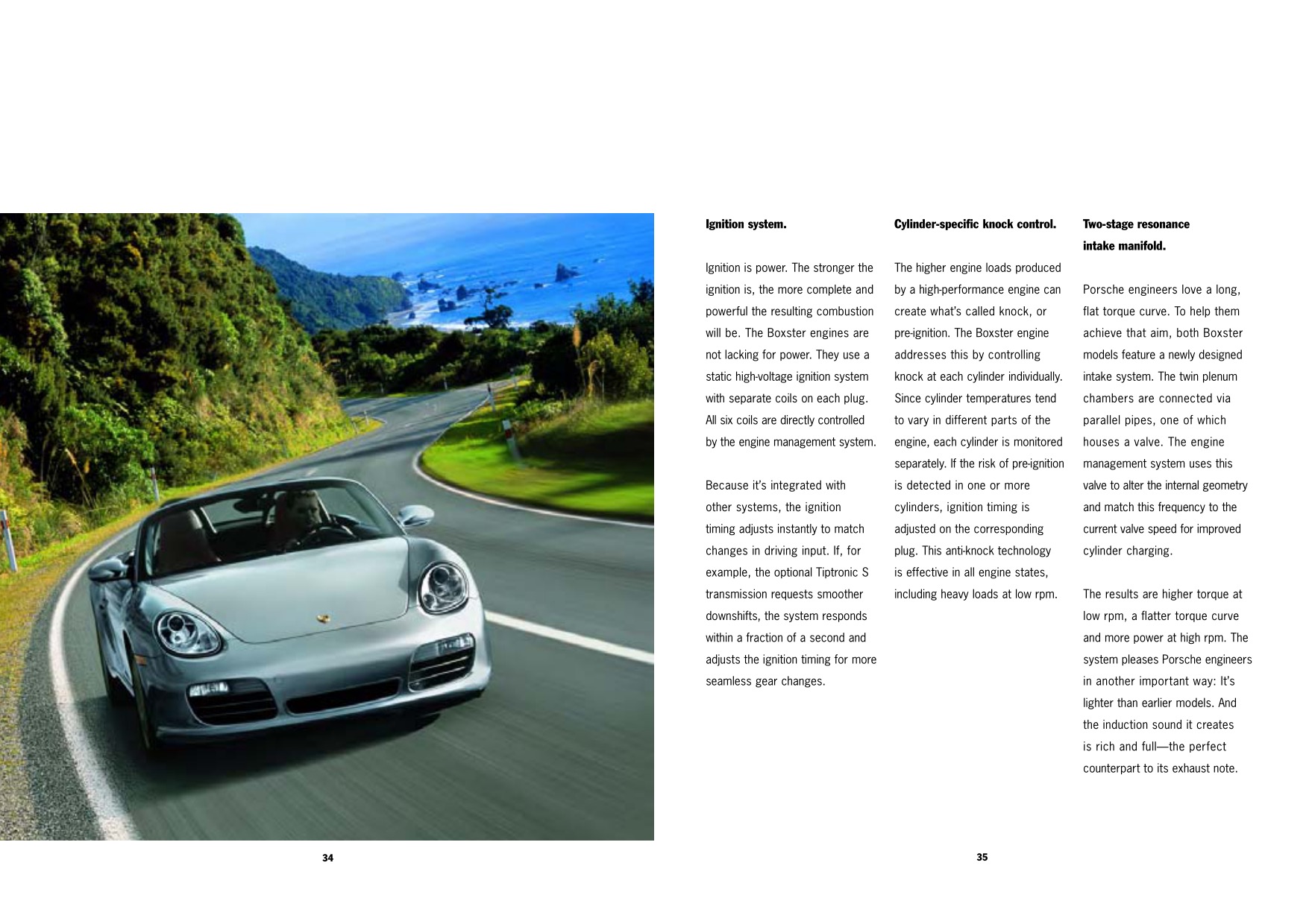 2007 Porsche Boxster Brochure Page 8